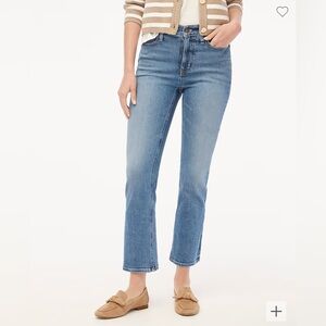 J. Crew Factory Petite flare crop jean in all-day stretch •size 25 •NWOT • CB367